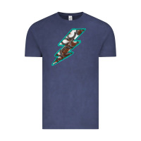 Vintage Denim Horseshoe Lightning Vintage Tee - Bettercallsaul