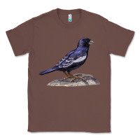 Chestnut Lark Bunting Colorado State Bird Classic Tee - RanaPortraitStore
