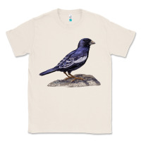 Natural Lark Bunting Colorado State Bird Classic Tee - RanaPortraitStore