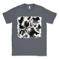 Charcoal Heather cowhide 5 Classic Tee - RanaPortraitStore