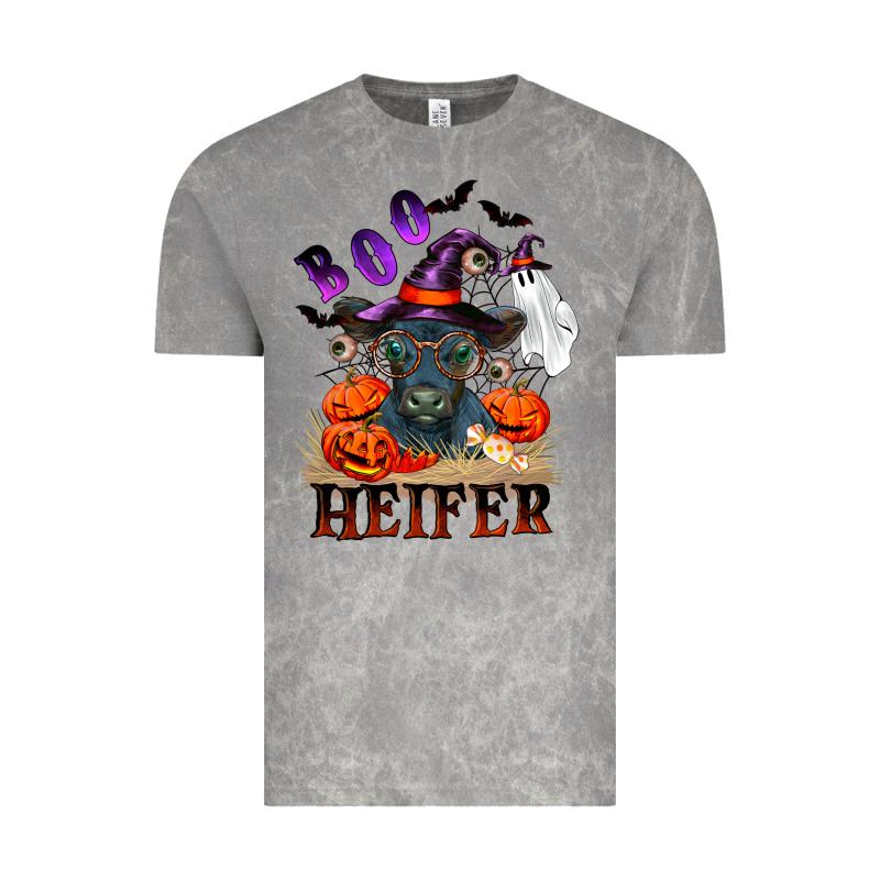 Boo Heifer Black Angus Vintage Tee by RanaPortraitStore | Teevron