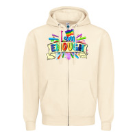Sandshell I am enough Zipper Hoodie - FaDigitalArtStudio