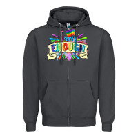 Smoke I am enough Zipper Hoodie - FaDigitalArtStudio