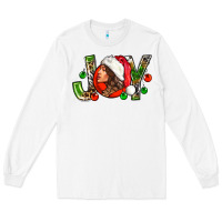 White Joy with woman Long Sleeve Tee - NancyCooperArtShop