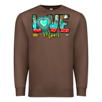 Chestnut Love Mom Premium Sweatshirt - CowhideDigitalArt
