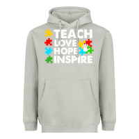 Moon Dust Teach Love Hope Inspire Heavyweight Hoodie - CowhideDigitalArt