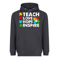 Smoke Teach Love Hope Inspire Heavyweight Hoodie - CowhideDigitalArt
