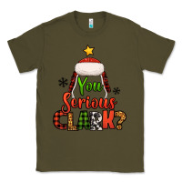 Army Green you serious clark christmas tree Classic Tee - Jasminsmagicworld