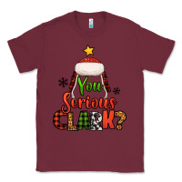 Burgundy you serious clark christmas tree Classic Tee - Jasminsmagicworld