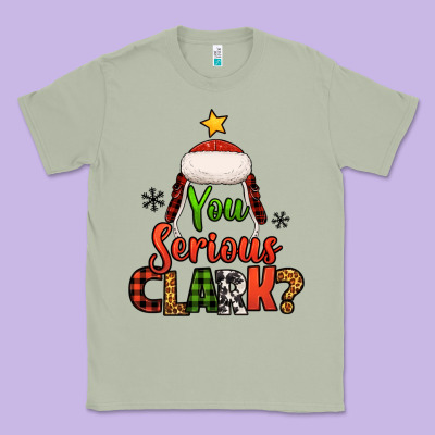 You Serious Clark Christmas Tree Classic Tee Designed By Jasminsmagicworld