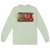 Matcha Christmas Western Papa Claus Long Sleeve Tee - RanaPortraitStore