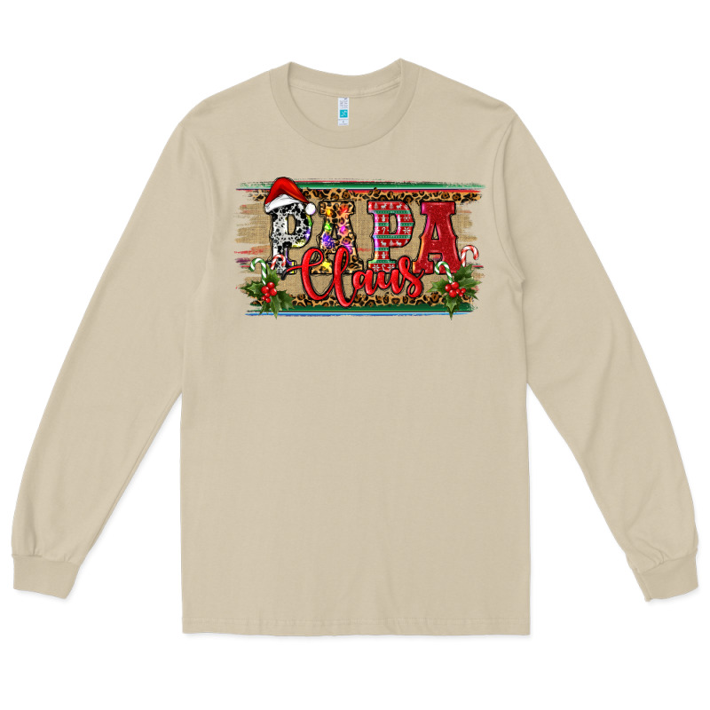 Christmas Western Papa Claus Long Sleeve Tee by RanaPortraitStore | Teevron