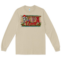 Mushroom Christmas Western Papa Claus Long Sleeve Tee - RanaPortraitStore