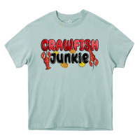 Arona crawfish junkie Heavy Core Tee - MaliasSmallBusiness