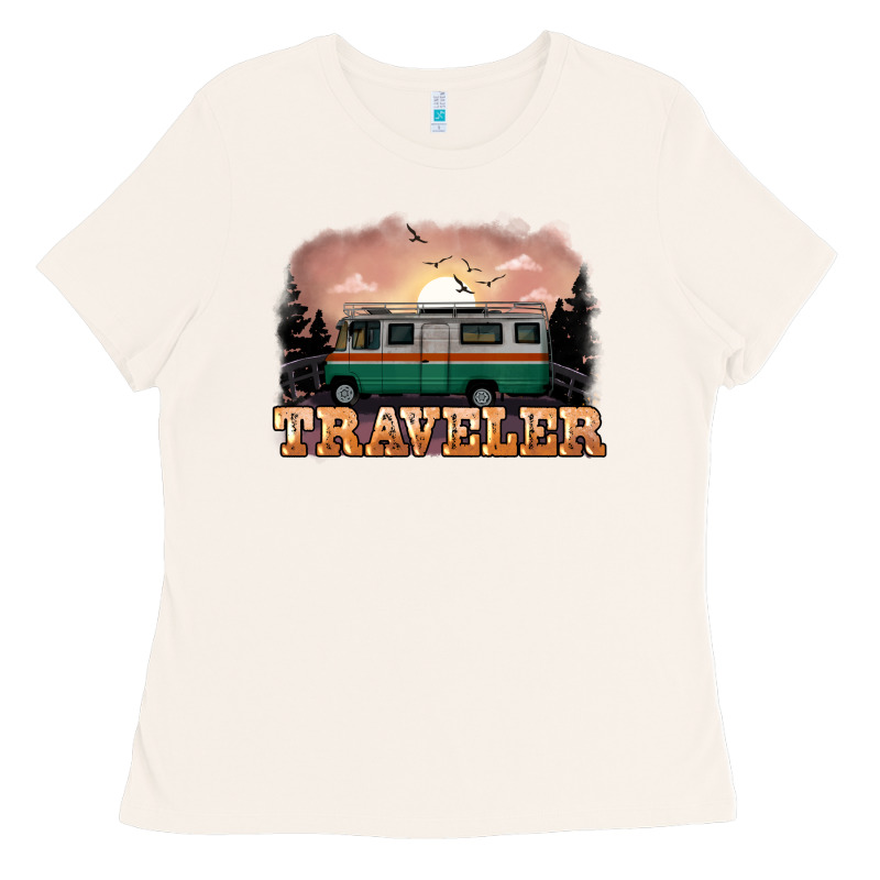 Traveler Ladies Tee by NancyCooperArtShop | Teevron