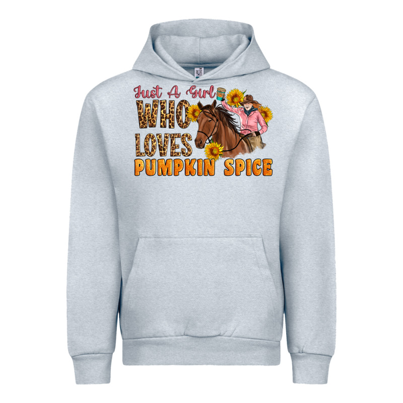 Just A Girl Who Loves Pumpkin Spice Cowgirl Urban Hoodie by Artiststas | Teevron
