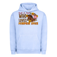 Pigment Grape Ice Just A Girl Who Loves Pumpkin Spice Cowgirl Urban Hoodie - Artiststas