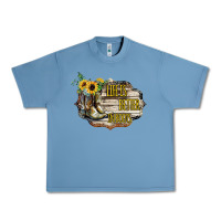 Pebble Blue life is better in boots Urban Heavy Tee - Bettercallsaul