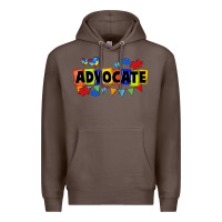 Coffee Advocate Autism Premium Hoodie - FaDigitalArtStudio