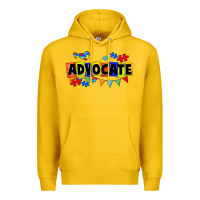 Lemon Advocate Autism Premium Hoodie - FaDigitalArtStudio