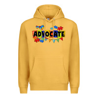 Mustard Advocate Autism Premium Hoodie - FaDigitalArtStudio