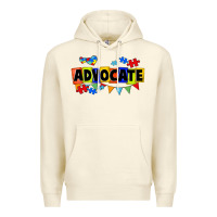 Sandshell Advocate Autism Premium Hoodie - FaDigitalArtStudio