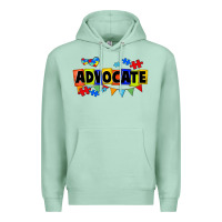 Seafoam Advocate Autism Premium Hoodie - FaDigitalArtStudio