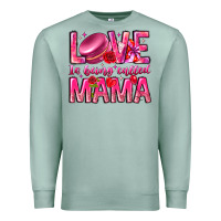 Seafoam Love is Being Called Mama Premium Sweatshirt - CowhideDigitalArt