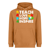 Meerkat Teach Love Hope Inspire Heavyweight Hoodie - CowhideDigitalArt