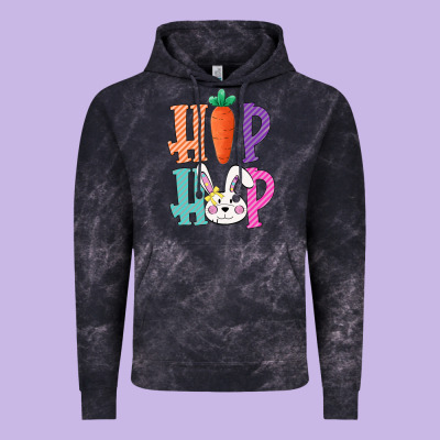 Hip Hop Easter Girls Toddlers Kids Leopard Bunny Vintage Hoodie Designed By Bettercallsaul