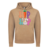 Vintage Coffee hip hop easter girls toddlers kids leopard bunny Vintage Hoodie - Bettercallsaul