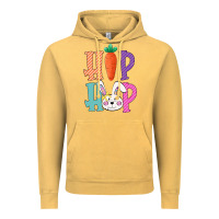 Vintage Mustard hip hop easter girls toddlers kids leopard bunny Vintage Hoodie - Bettercallsaul