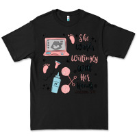 Black she works willingly with her hands Premium Tee - MaliasSmallBusiness