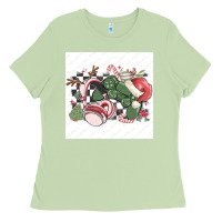 Matcha small business filigran kopya Ladies Tee - MaliasSmallBusiness