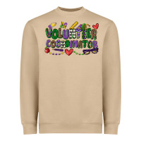 Mushroom volunteer coordinator mardi gras cowgirl Heavyweight Sweatshirt - CowGirlArtShop