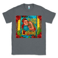 Charcoal Heather hundred percent latina strong woman Classic Tee - Jasminsmagicworld