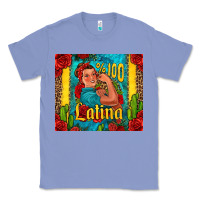 Colony Blue hundred percent latina strong woman Classic Tee - Jasminsmagicworld