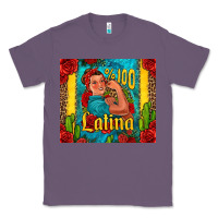 Lavender hundred percent latina strong woman Classic Tee - Jasminsmagicworld