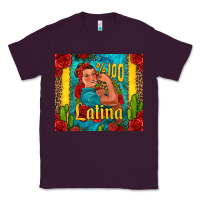 Plum hundred percent latina strong woman Classic Tee - Jasminsmagicworld