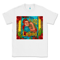 White hundred percent latina strong woman Classic Tee - Jasminsmagicworld