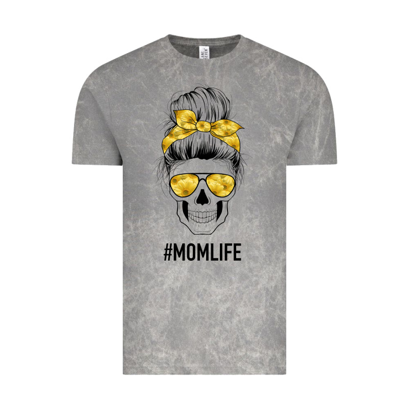 Yellow Flower Mom Skull Vintage Tee by Bettercallsaul | Teevron