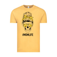 Vintage Mustard Yellow Flower Mom Skull Vintage Tee - Bettercallsaul