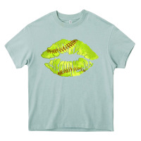 Arona softball lips Heavy Core Tee - AdoDesignShop