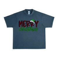 Midnight Navy Merry Christmas Urban Heavy Tee - Bettercallsaul