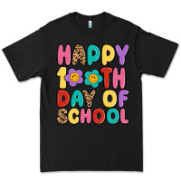 Black happy 100 th day of school Premium Tee - MaliasSmallBusiness