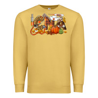Antique Gold Fall CNA Certified Nursing Assistant Premium Sweatshirt - LillyAllenDesigns