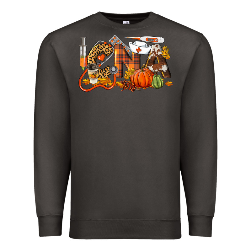 Fall Cna Certified Nursing Assistant Premium Sweatshirt by LillyAllenDesigns | Teevron