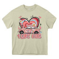 Mossy love bug Heavy Core Tee - MaliasSmallBusiness