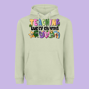 Teaching Lucky Charms Heavyweight Hoodie Designed By Cowhidedigitalart