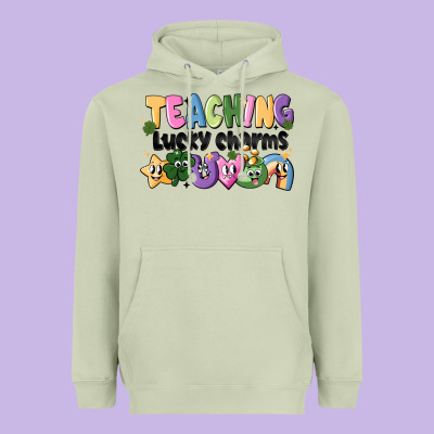 Teaching Lucky Charms Heavyweight Hoodie Designed By Cowhidedigitalart